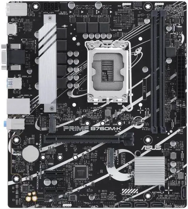 Main image of ASUS Mainboard PRIME B760M-K - micro ATX - Socket LGA1700 - Intel B760