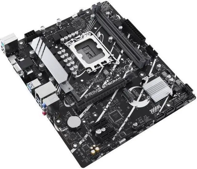 Alt view image 4 of 7 - ASUS Mainboard PRIME B760M-K - micro ATX - Socket LGA1700 - Intel B760