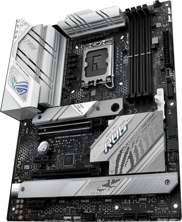 Alt view image 3 of 7 - ASUS Mainboard ROG STRIX B760-A - ATX - LGA 1700 - Intel B760