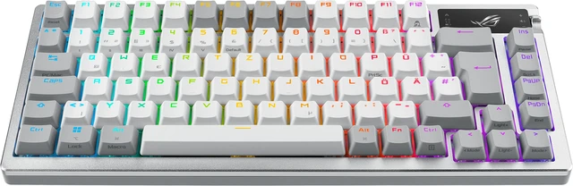 Alt view image 2 of 7 - ASUS keyboard ROG Azoth white - white