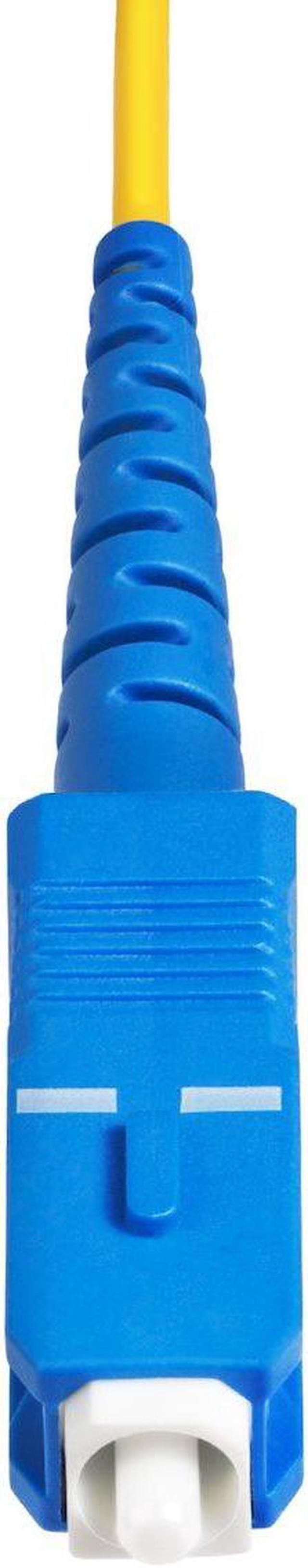Alt view image 4 of 15 - StarTech 100m 328ft SC to SC Simplex Fiber Optic Cable Jumper  SPSMSCSCOS2100M