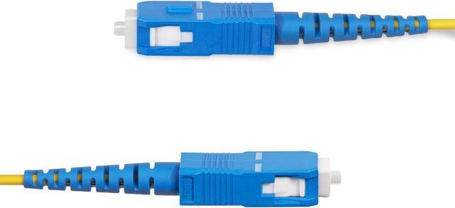 Alt view image 3 of 15 - StarTech 100m 328ft SC to SC Simplex Fiber Optic Cable Jumper  SPSMSCSCOS2100M