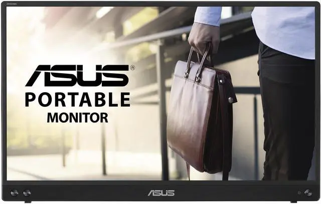 Alt view image 2 of 9 - ASUS MB16ACV 39.6 cm (15.6") 1920 x 1080 pixels Full HD LED Black