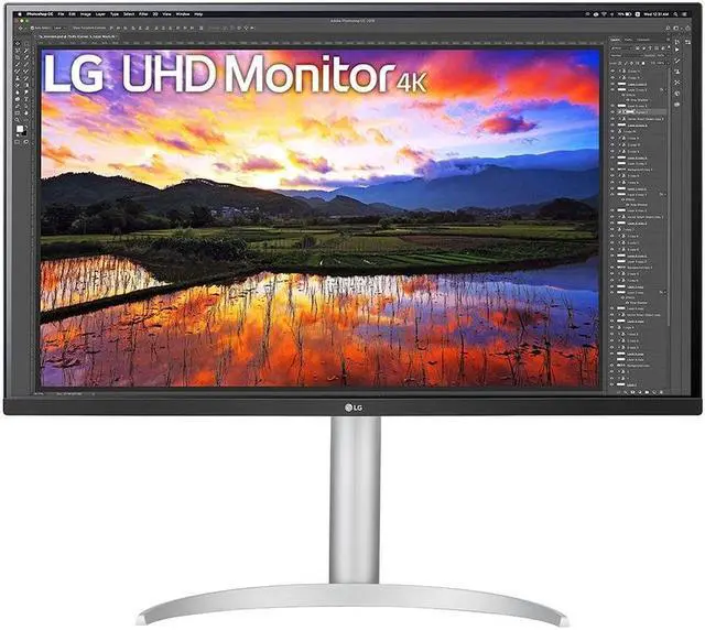 Main image of 81,3cm/32'' (3840x2160) LG 32UP55NP 4ms 16:9 IPS HDMI DP USB-C Speaker 4K UHD Black/White