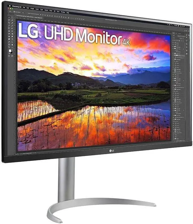 Alt view image 4 of 7 - 81,3cm/32'' (3840x2160) LG 32UP55NP 4ms 16:9 IPS HDMI DP USB-C Speaker 4K UHD Black/White