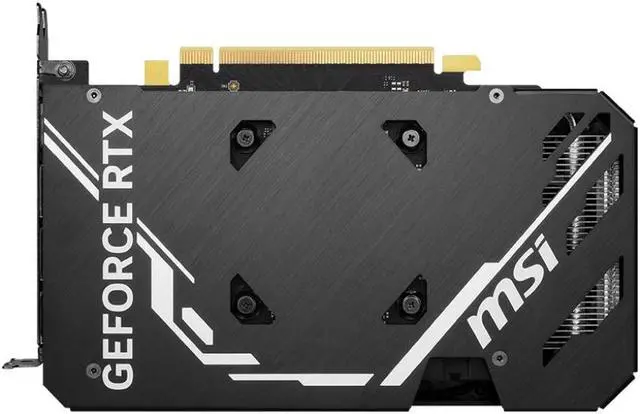 Alt view image 4 of 5 - MSI graphics card GeForce RTX 4060 Ti VENTUS 2X BLACK 16G OC - 16 GB GDDR6 OC