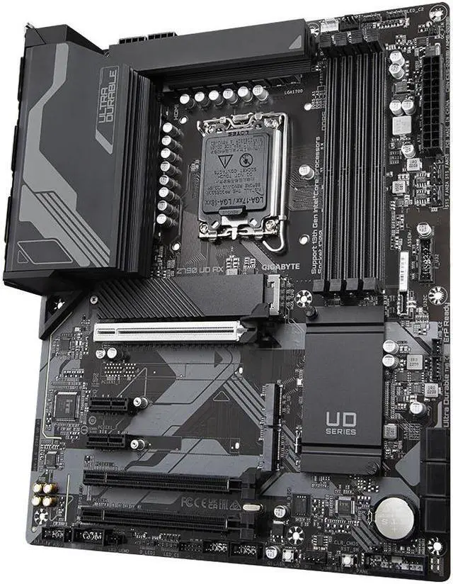 Alt view image 8 of 10 - Gigabyte Z790 UD Motherboard CPU LGA1700 Intel DDR5 HDMI