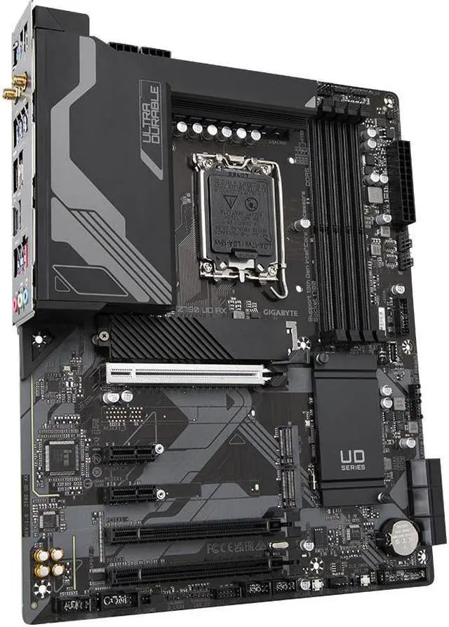 Alt view image 7 of 10 - Gigabyte Z790 UD Motherboard CPU LGA1700 Intel DDR5 HDMI
