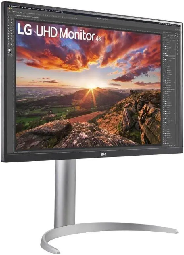 Alt view image 4 of 7 - 68,6cm/27'' (3840x2160) LG 27UP85NP-W 5ms IPS 2xHDMI USB-C UHD White