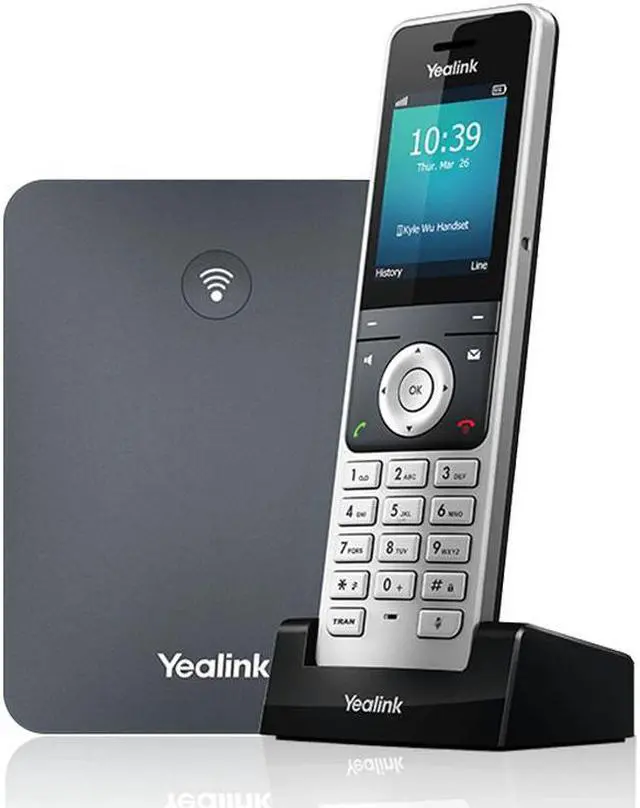 Alt view image 2 of 10 - yealink w76p - ip dect phone bundle w56h with w70 base