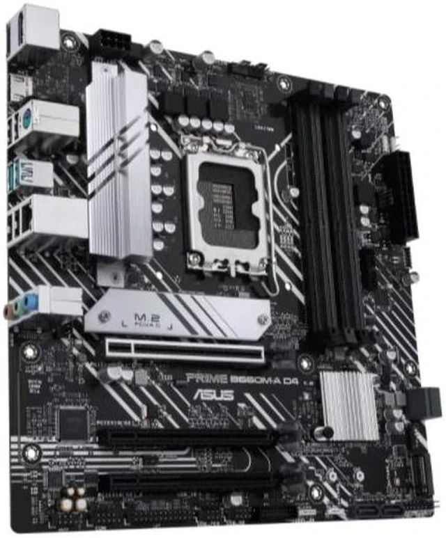 Alt view image 4 of 5 - 1700 ASUS PRIME B660M-A CSM mATX D4