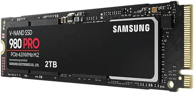 Alt view image 8 of 12 - SAMSUNG 980 PRO M.2 2280 2TB PCIe Gen 4.0 x4, NVMe 1.3c Samsung V-NAND Internal Solid State Drive (SSD) MZ-V8P2T0BW