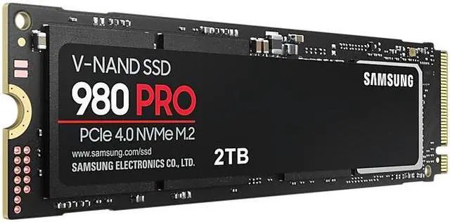 Alt view image 9 of 12 - SAMSUNG 980 PRO M.2 2280 2TB PCIe Gen 4.0 x4, NVMe 1.3c Samsung V-NAND Internal Solid State Drive (SSD) MZ-V8P2T0BW