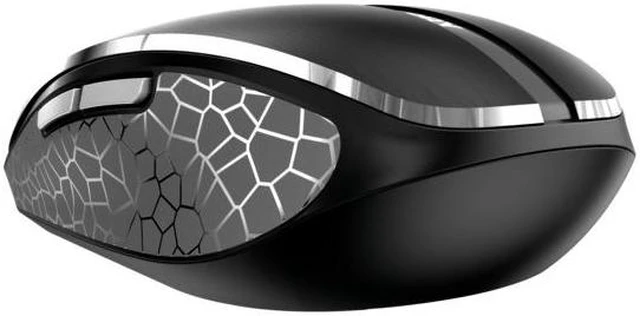 Alt view image 4 of 6 - WIRELESS RF/BLUETOOTH MOUSE BLK