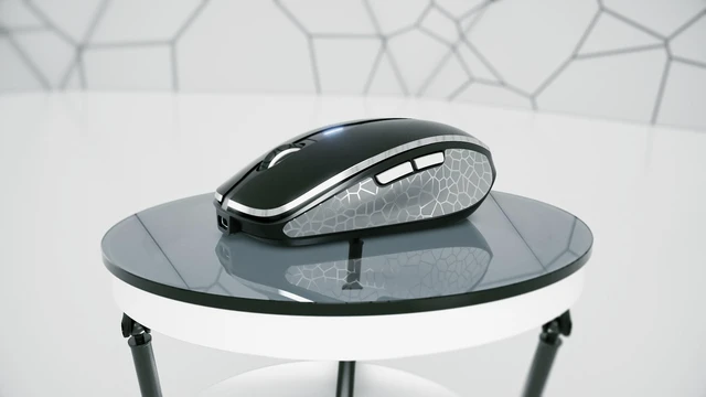 Alt view image 2 of 6 - WIRELESS RF/BLUETOOTH MOUSE BLK