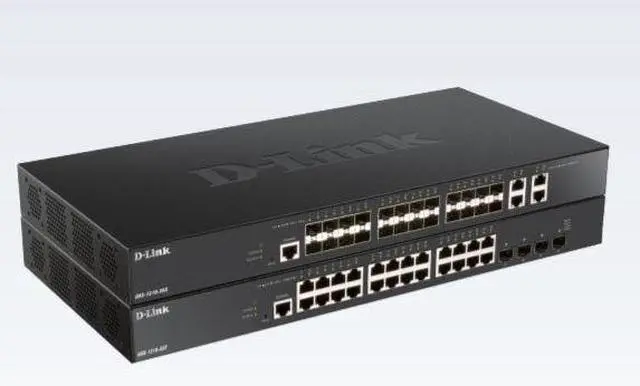 Alt view image 5 of 5 - D-Link DXS-1210-28T Smart 24-port 10GBase-T + 4-port 10/25G SFP28 Smart Managed Switch