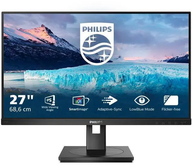 Alt view image 2 of 7 - Philips S-line 272S1M - LED monitor - Full HD (1080p) - 27"