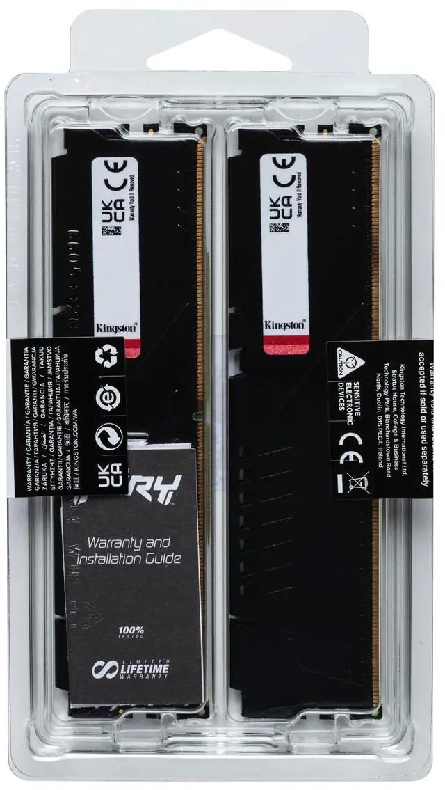 Alt view image 16 of 16 - Kingston Technology FURY Beast DDR5 5600MHz 32G (2x16GB) Dual Channel Kit