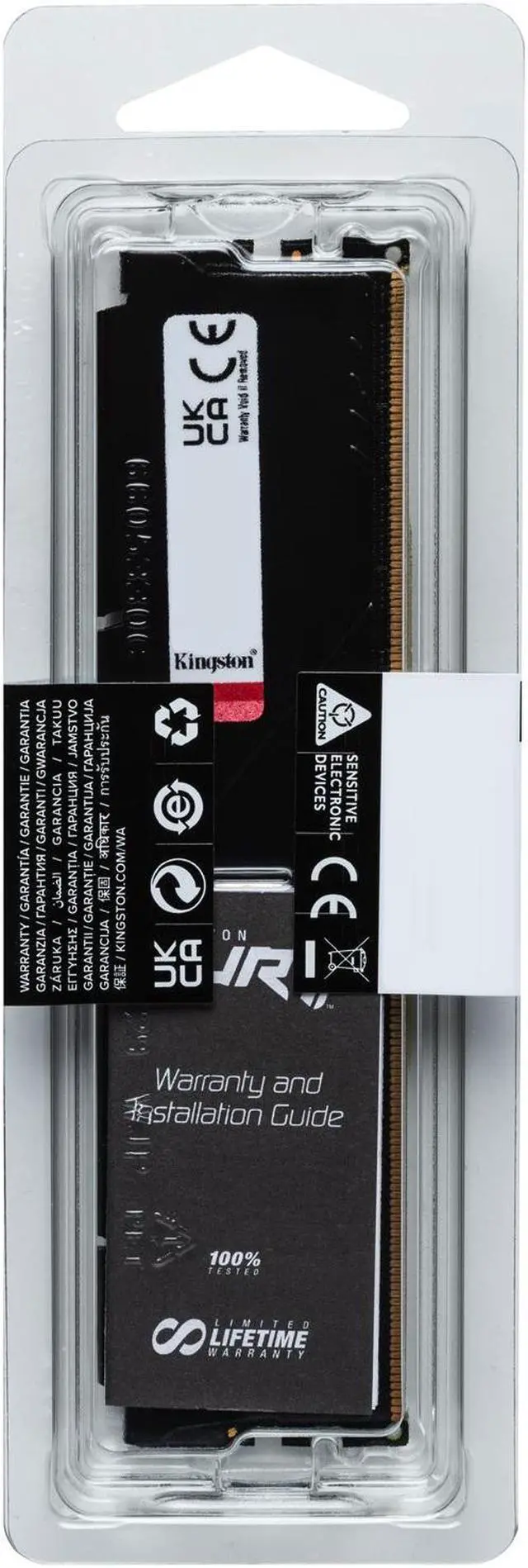 Alt view image 12 of 18 - Kingston FURY Beast 16GB DDR5 SDRAM Memory Module