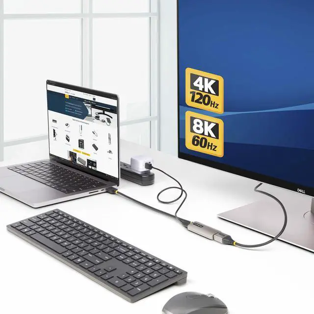 Alt view image 7 of 14 - HDMI TO DISPLAYPORT ADAPTER -