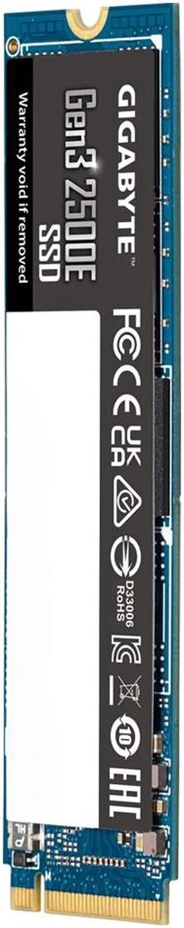 Alt view image 7 of 8 - Gigabyte SSD 2.0TB 2500E M.2 2280 NVMe HMB TRIM SMART Up to 2400 MB/s G325E2TB