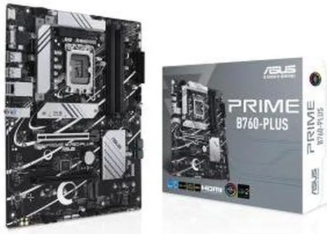 Alt view image 6 of 6 - ASUS Mainboard PRIME B760-PLUS - ATX - Socket LGA1700 - Intel B760