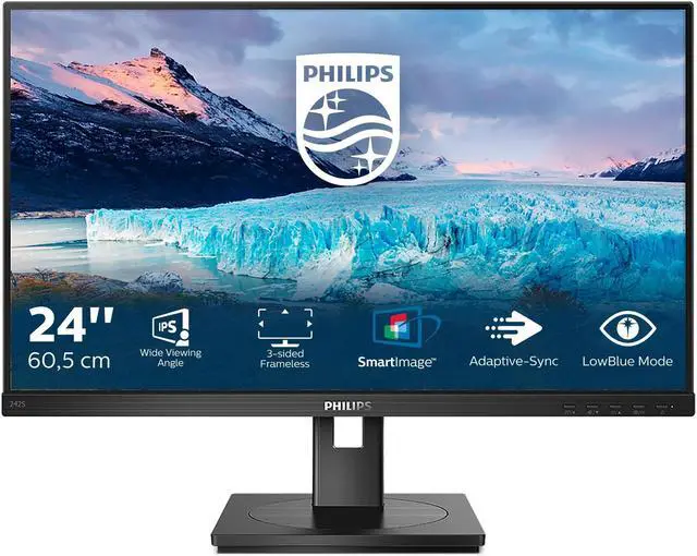 Alt view image 7 of 7 - Philips LED-Display S-line 242S1AE - 61 cm (24") - 1920 x 1080 Full HD