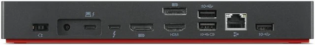 Alt view image 6 of 11 - D Lenovo ThinkPad Thunderbolt 4 Workstation Dock 300W
