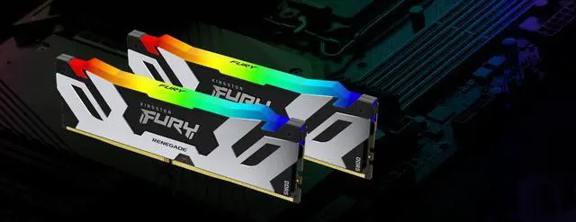 Alt view image 11 of 11 - Kingston Fury Renegade 32GB (2 x 16GB) 288-Pin PC RAM DDR5 6000 (PC5 48000) Memory (Desktop Memory) Model KF560C32RSAK2-32
