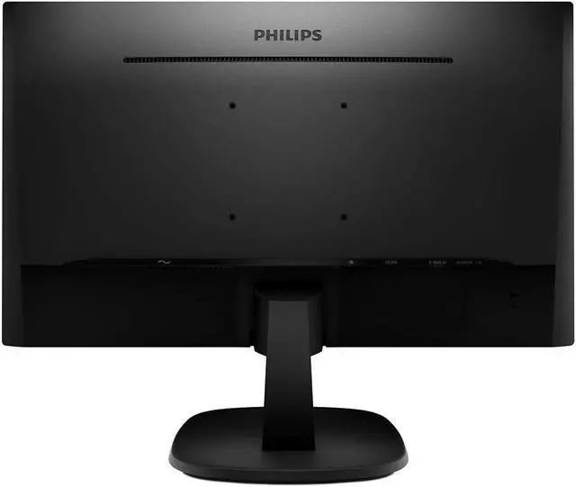 Alt view image 5 of 7 - 273V7QJAB/00 LED monitor - 27" - 1920 x 1080 Full HD (1080p) - IPS - 1000:1 - 5 ms - HDMI, VGA, DisplayPort - speakers - black, textured black