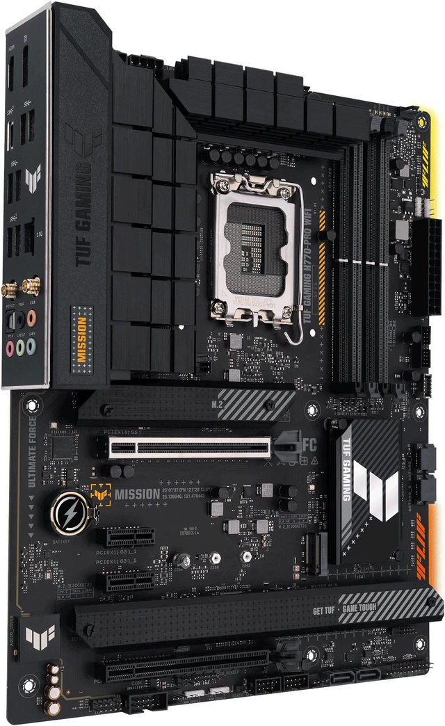 Alt view image 5 of 7 - ASUS Mainboard TUF GAMING H770-PRO WIFI - ATX - Socket LGA1700 - Intel H770