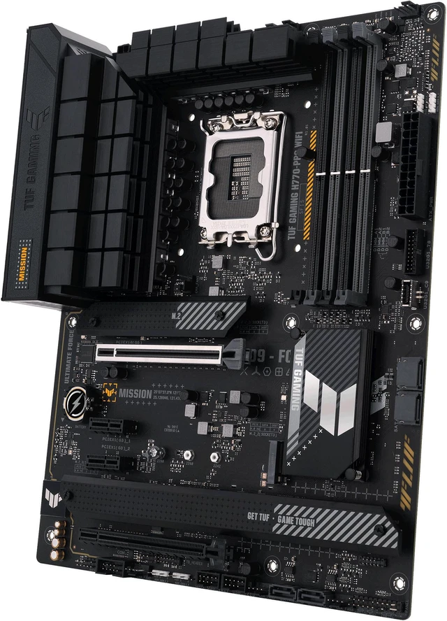 Alt view image 6 of 7 - ASUS Mainboard TUF GAMING H770-PRO WIFI - ATX - Socket LGA1700 - Intel H770