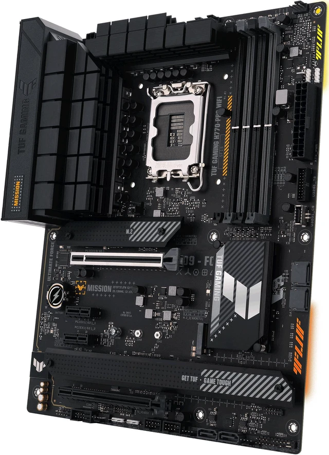 Alt view image 7 of 7 - ASUS Mainboard TUF GAMING H770-PRO WIFI - ATX - Socket LGA1700 - Intel H770