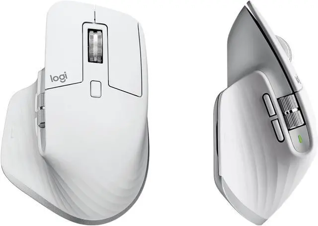 Alt view image 6 of 7 - MX MASTER 3S WIRELESS MOUSE PALEGREY