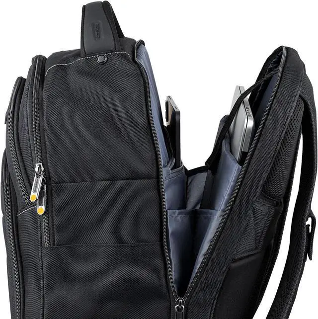 Alt view image 13 of 15 - Startech 17.3" Laptop Backpack w/ Removable Accessory Case, Professional IT Tech Backpack for Work/Travel/Commute, Nylon Computer Bag
