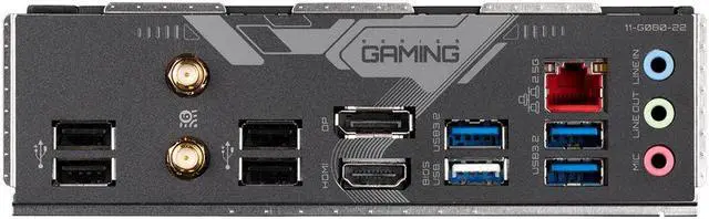 Alt view image 12 of 12 - GIGABYTE B760M GAMING X AX DDR5 (LGA 1700 Intel B760 M-ATX Motherboard with DDR5, Dual M.2, PCIe 4.0, Front USB 3.2 Gen 2 Type-C, 2.5GbE LAN, Q-Flash Plus, PCIe EZ-Latch)