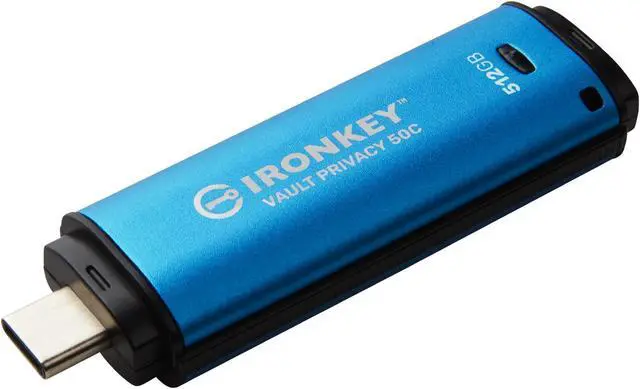 Alt view image 5 of 8 - 512GB USB-C IRONKEY VAULT 50C