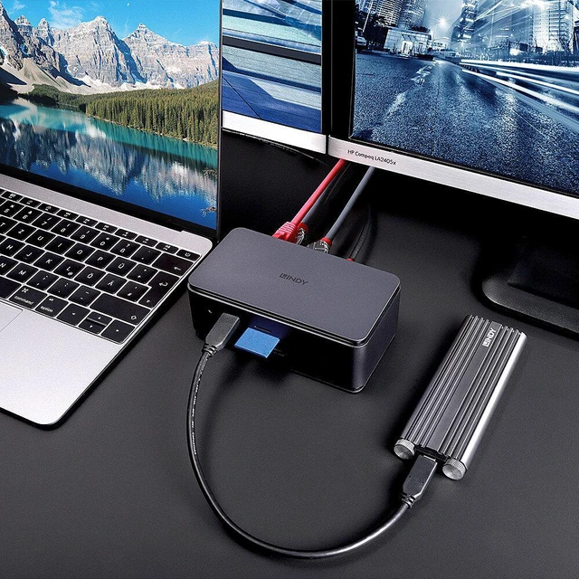 Alt view image 5 of 7 - LINDY USB-C docking station DST-Pro
