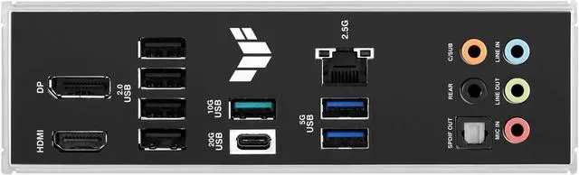 Alt view image 5 of 6 - ASUS TUF GAMING B760M-PLUS II - Motherboard - micro ATX - LGA1700 Socket - B760 Chipset - USB 3.2 Gen 1, USB 3.2 Gen 2,