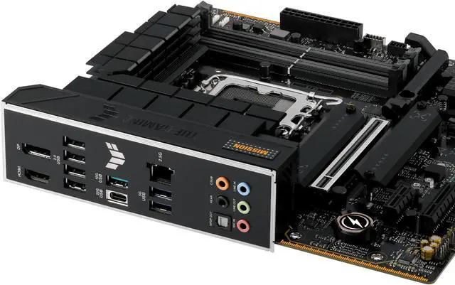 Alt view image 6 of 6 - ASUS TUF GAMING B760M-PLUS II - Motherboard - micro ATX - LGA1700 Socket - B760 Chipset - USB 3.2 Gen 1, USB 3.2 Gen 2,