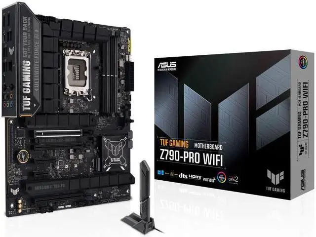 Alt view image 7 of 7 - ASUS TUF GAMING Z790-PRO WIFI MB INTEL 13TH12TH GEN DDR5 WIFI 7