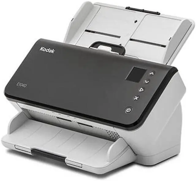 Alt view image 11 of 11 - Kodak Alaris E1040 Sheetfed Scanner - 600 dpi Optical - 24-bit Color - 40 ppm (Mono) - 40 ppm (Color) - Duplex Scanning - USB