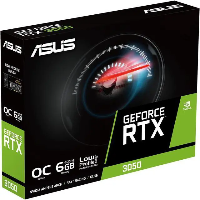 Alt view image 6 of 7 - RTX 3050 6GB ASUS LP BRK OC GDDR6 VGA-RTX3050-O6G