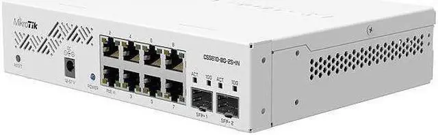 Alt view image 2 of 2 - mikrotik css610-8g-2s+in