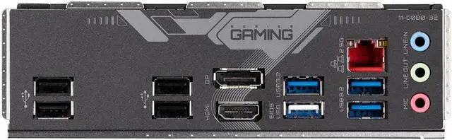Alt view image 10 of 11 - GIGABYTE B760M GAMING X DDR4 (LGA 1700,Micro ATX , PCIe 4.0x16 M.2 Slot ,2.5GbE LAN , USB 3.2 Gen 2 Type-C ,Q-Flash Plus, EZ-Latch )