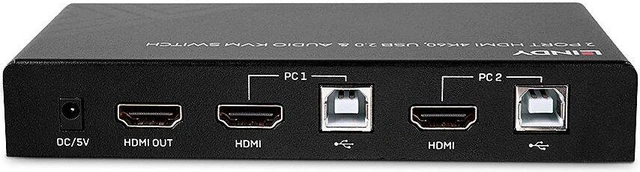 Alt view image 5 of 5 - 2 Port HDMI 4K60, USB 2.0 &