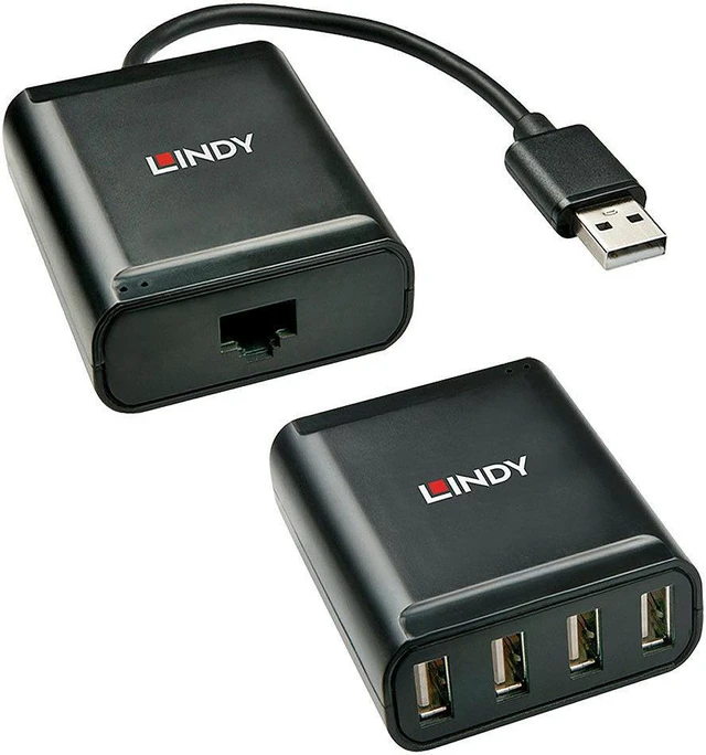 Main image of LINDY USB 2.0 Cat.5 Extender - USB extender - USB, USB 2.0