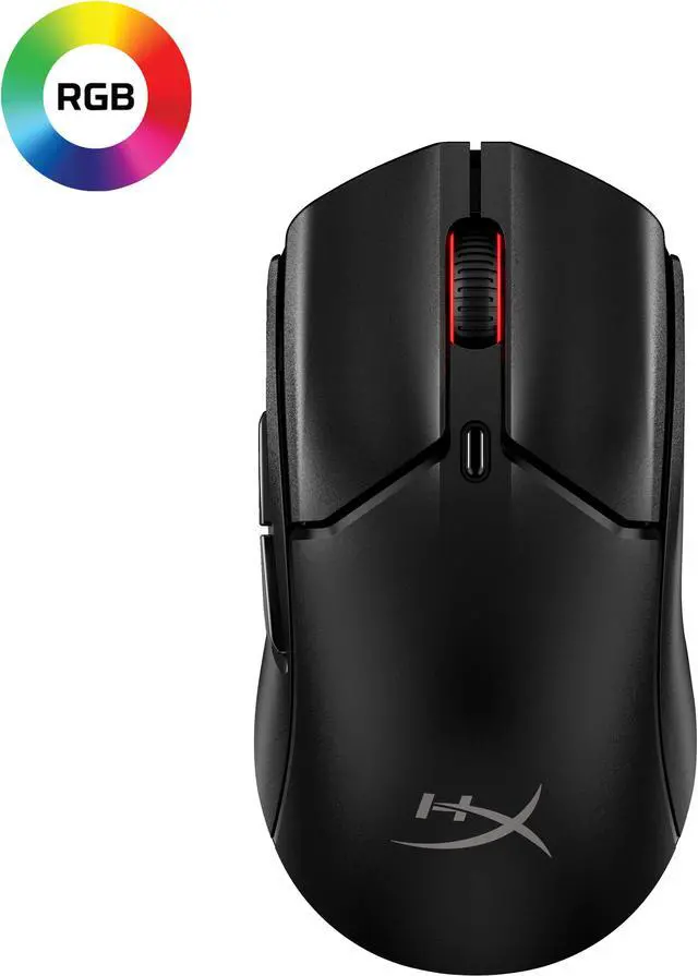 Alt view image 14 of 15 - HyperX Pulsefire Haste 2 Mini - Wireless Gaming Mouse (Black)