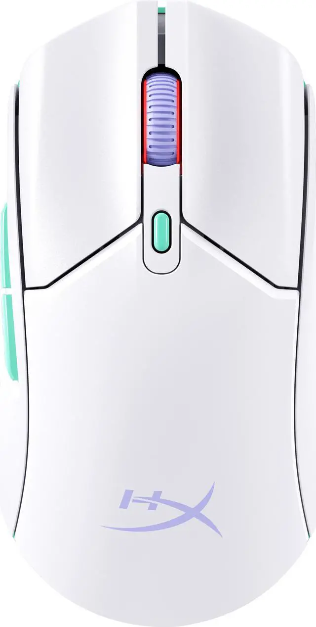 Alt view image 8 of 14 - HyperX Pulsefire Haste 2 Core Wireless - Gaming Mouse (White)