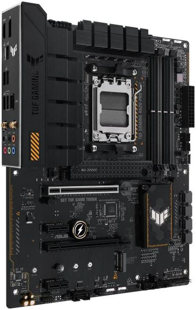 Alt view image 2 of 7 - ASUS TUF GAMING A620-PRO WIFI - Motherboard - ATX - Socket AM5 - AMD A620 Chipset - USB 3.1 Gen 1, USB-C 3.2 Gen 1 - 2.5